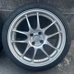 PF01   17インチPCD100 　4本セットの画像