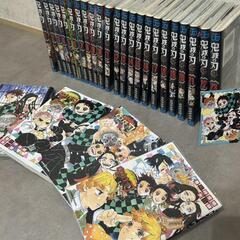 鬼滅の刃全巻+４巻+カードの画像