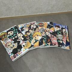 鬼滅の刃全巻+４巻+カードの画像