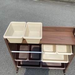 おもちゃ整理棚
の画像