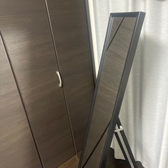 IKEA 鏡 1.5メートル 全身鏡 半年使用の画像