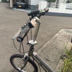 パナソニック オフタイム 折りたたみ電動アシスト自転車。7段切りかえの画像
