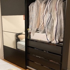 IKEAのPAX収納家具【解体済み】元値10万以上。の画像