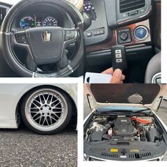 富山発 トヨタクラウン  平成25年 11万キロ 車検8/11の画像