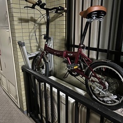 MINI 折り畳み自転車の画像