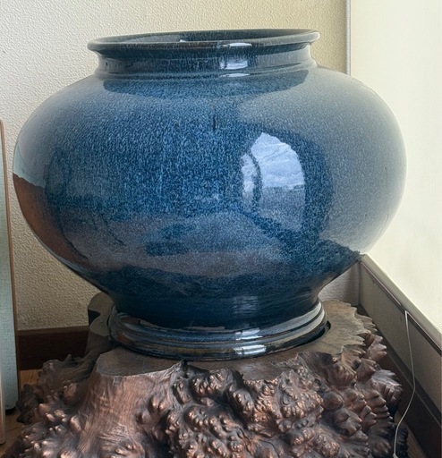 大きな壺 骨董品 (のり) 札内のインテリア雑貨/小物《置物