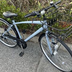 【中古自転車】シティサイクル 27インチ　6段変速　DCM　フェルマータ　ママチャリ　前後タイヤ新品の画像