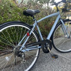 【中古自転車】シティサイクル 27インチ　6段変速　DCM　フェルマータ　ママチャリ　前後タイヤ新品の画像