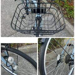 【中古自転車】シティサイクル 27インチ　6段変速　DCM　フェルマータ　ママチャリ　前後タイヤ新品の画像