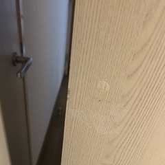 全身鏡付の棚の画像