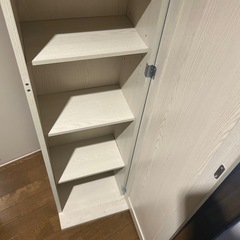 全身鏡付の棚の画像