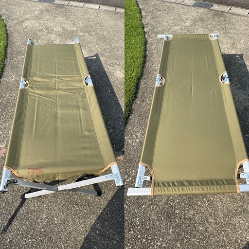 ★2個セット折りたたみレジャーベッド★コット
