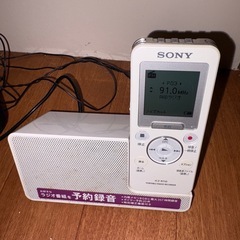 GYP0825 ソニー ポータブルラジオICレコーダー ICZ-R100の画像