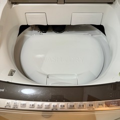 乾燥機付き洗濯機　ビートウォッシュ BW-DV80Eの画像