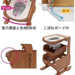 『新品未使用！』アロン化成　家具調介護用トイレ　『セレクトR　ノーマル』の画像