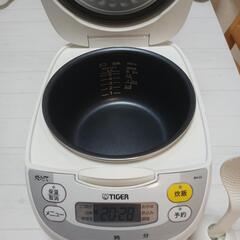 TIGER　タイガー炊飯器　5.5合　ホワイトの画像