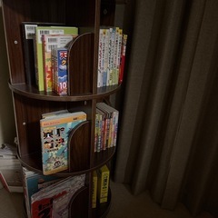 回転式本棚の画像