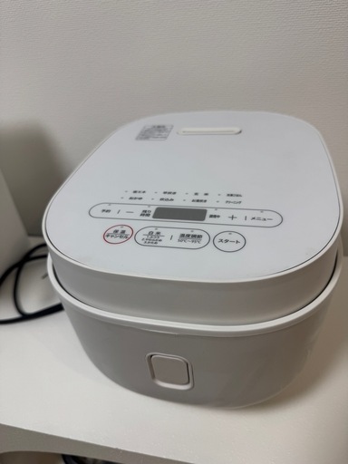 2025年2月購入　保証期限内　炊飯器