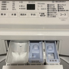 パナソニック 洗濯機 20年式 7Kg NA-FA70H8の画像