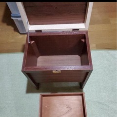 収納付きスツールの画像