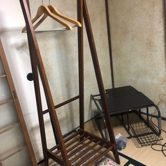 洗濯機、掃除機、ハンガー掛け
の画像
