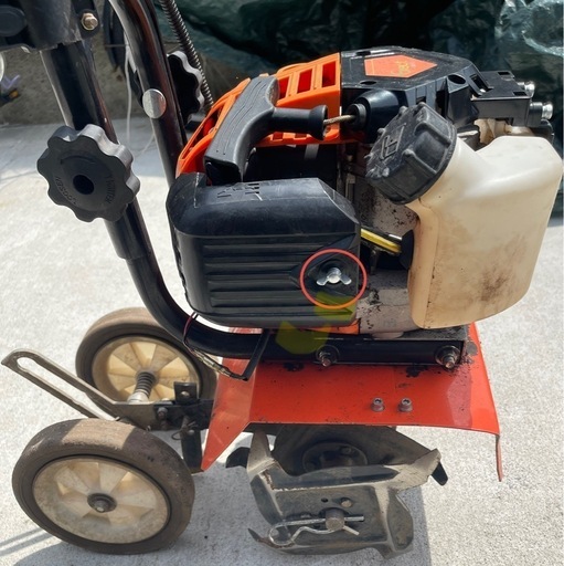 【ジャンク扱い／現品確認可】４サイクルエンジン耕運機