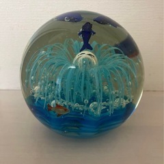 ガラス　置物の画像