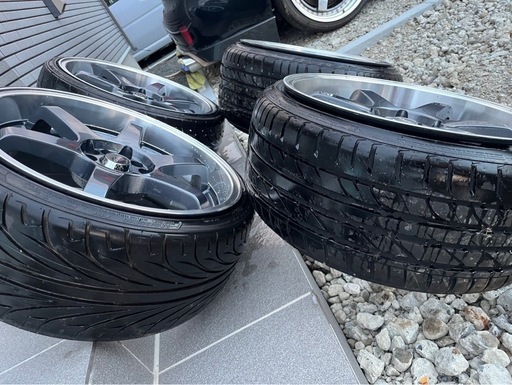 PCD100 PCD114.3 5穴マルチ　8.5J 9.5J