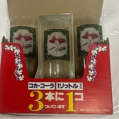 コカコーラ　グラス　ボウルセットの画像