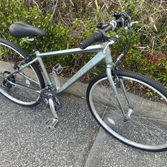 【中古自転車】ブリヂストン　クロスバイク　オルディナ　NS342　27インチ　新品交換パーツ多数の画像