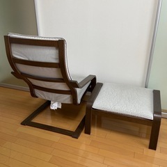 美品イケアIKEA ロッキングチェアの画像