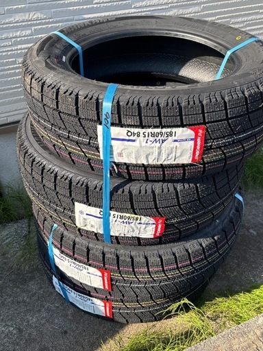 新品４本セット　NANKANG AW-1 スタッドレスタイヤ 185/60R15 84Q