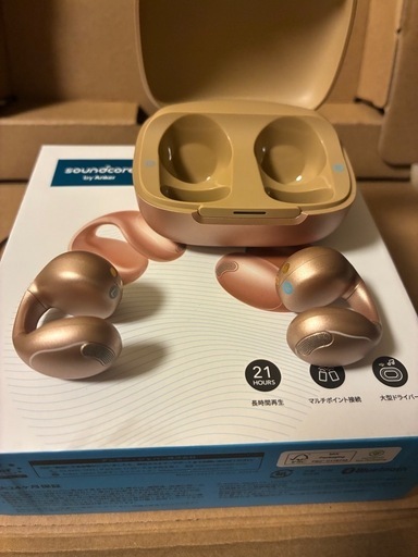 Soundcore C40i ワイヤレスイヤホン イヤーカフ
