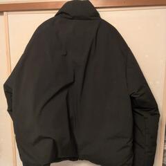 GU ウォームパデット 中綿ブルゾン XLサイズ 黒 の画像