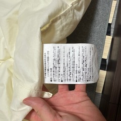 🌸 キングサイズ 春夏用布団 カバー付き 🌸の画像