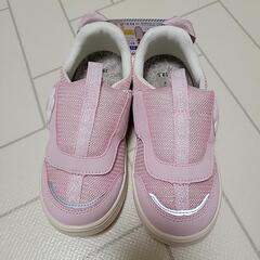 新品 IFME キッズシューズ スニーカー ピンク 靴の画像