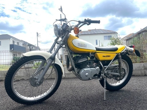 ヤマハ TY250Ⅱ 2型 1975年 昭和50年 実働書付 TY250 TY250J YAMAHA トライアル TRIAL