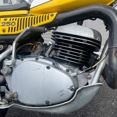 ヤマハ TY250Ⅱ 2型 1975年 昭和50年 実働書付 TY250 TY250J YAMAHA トライアル TRIALの画像