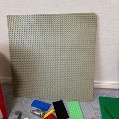大量レゴ赤いバケツ2個+他多数の画像