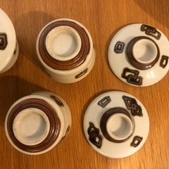 茶碗蒸し 陶器 4個セットの画像