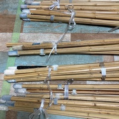 竹刀39本　割れてます　キャンプや焚き火用にの画像