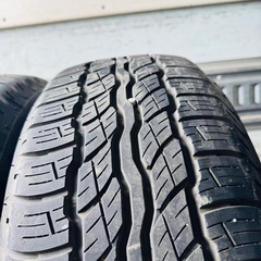 バリ山　BRIDGESTONE ブリヂストン　ブリジストン　DUELER  H/T 235/55R18 夏タイヤ　2008年製　18インチの画像