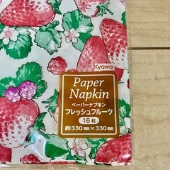 ペーパーナプキン&ペーパーコースターの画像