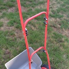 YAMAZEN 山善 手押し式芝刈り機 赤 刈る刈るモア KKM-200 (刈込幅200mm)の画像