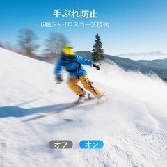 【✨新品✨】4Kアクションカメラ 防水 手ぶれ補正 デュアルスクリーン WiFi対応 高画質の画像