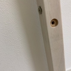 棚付きデスク　ホワイトの画像