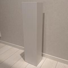 スリムトイレラック　ホワイトの画像
