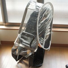 レインカバー付き自転車チャイルドシートOGKの画像