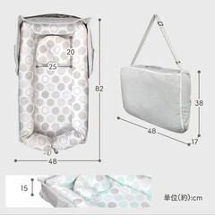 アイリスオーヤマ ベッドインベッド グレーの画像