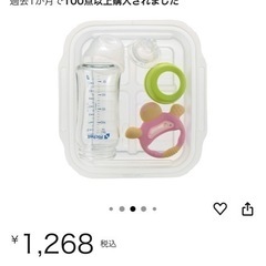 【新品未使用】リッチェル 哺乳瓶レンジスチーム消毒パック 2本用 1セットの画像